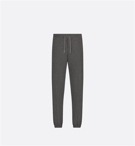 dior trackpants|Track Pants Black Cotton Fleece and Camel Wool .